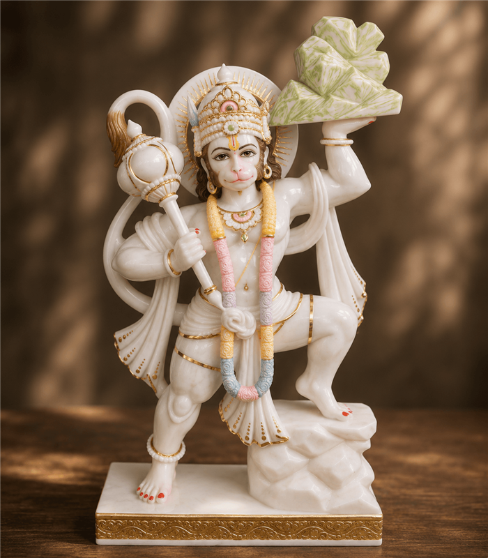 
													Handcrafted Shankar Parwati Marble Statue in Jaipur for Your Mandir